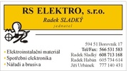 RS ELEKTRO s.r.o. - Radek Sladký